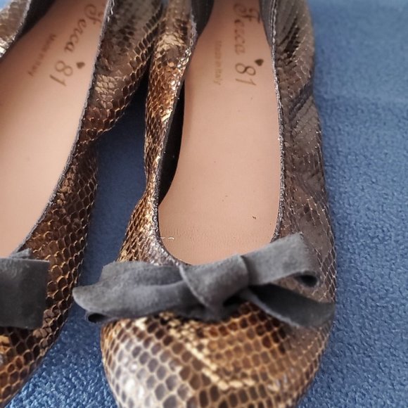 snake pattern shoe - Picture 3 of 5